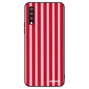 Obal pro Samsung Galaxy A70 A705F - Lines red