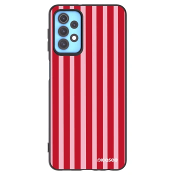 Obal pro Samsung Galaxy A32 4G SM-A325F - Lines red