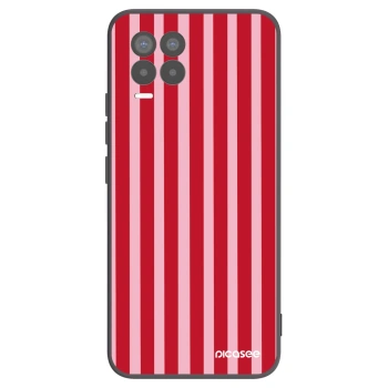 Obal pro Realme 8 Pro - Lines red