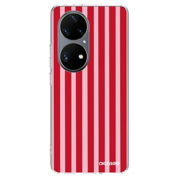 Obal pro Huawei P50 - Lines red