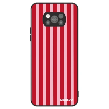 Obal pro Xiaomi Poco X3 Pro - Lines red