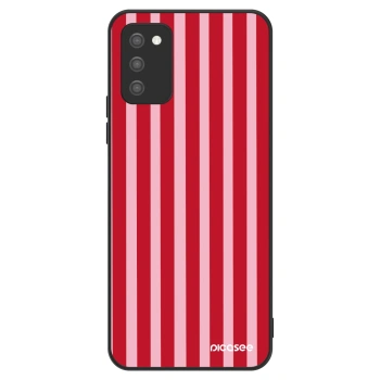 Obal pro Samsung Galaxy A02s A025G - Lines red