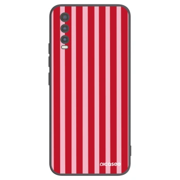 Obal pro Vivo Y20s - Lines red