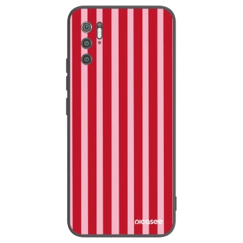Picasee silikonový černý obal pro Xiaomi Poco M3 Pro 5G - Lines red