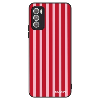 Obal pro Motorola Moto G60 - Lines red