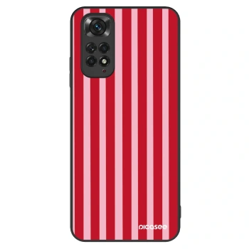 Obal pro Xiaomi Redmi Note 11S 4G - Lines red