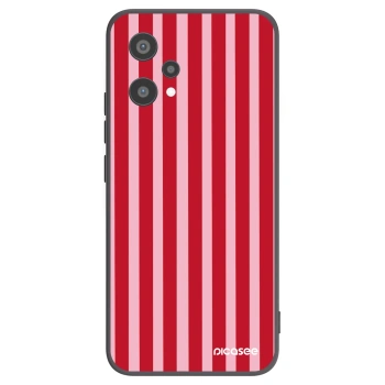 Picasee silikonový černý obal pro Realme 9 Pro 5G - Lines red