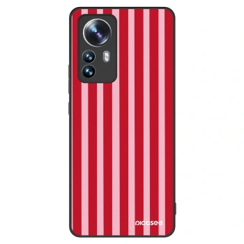 Obal pro Xiaomi 12 Pro - Lines red
