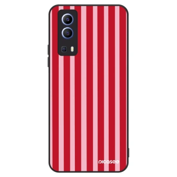 Obal pro Vivo Y52 5G - Lines red