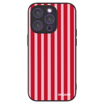 Picasee ULTIMATE CASE pro Apple iPhone 14 Pro - Lines red