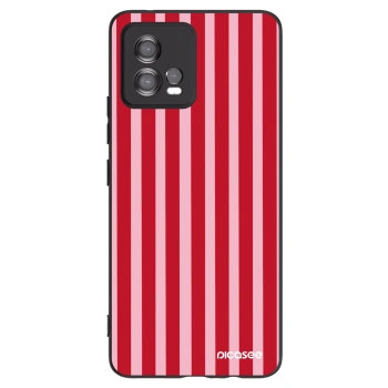Obal pro Motorola Moto G72 - Lines red