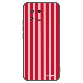 Picasee silikonový černý obal pro Xiaomi 13 Pro - Lines red