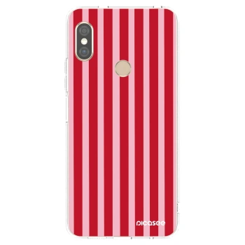 Obal pro Xiaomi Redmi Note 5 Global - Lines red