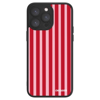 Picasee ULTIMATE CASE MagSafe pro Apple iPhone 15 Pro Max - Lines red