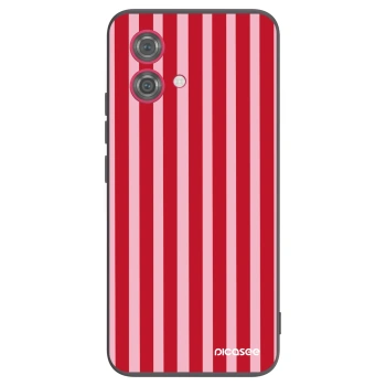 Obal pro Motorola Moto G84 5G - Lines red