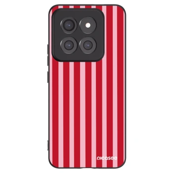 Picasee silikonový černý obal pro Xiaomi 14 Pro - Lines red