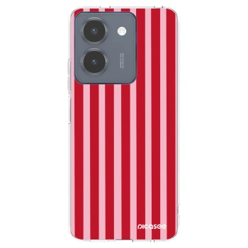 Obal pro Vivo Y36 4G - Lines red