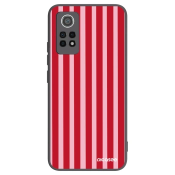 Picasee silikonový černý obal pro Xiaomi Redmi Note 12 Pro 4G - Lines red