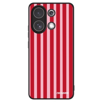 Picasee ULTIMATE CASE pro Xiaomi Redmi Note 13 4G - Lines red