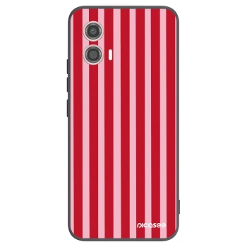 Obal pro Motorola Moto G53 5G - Lines red