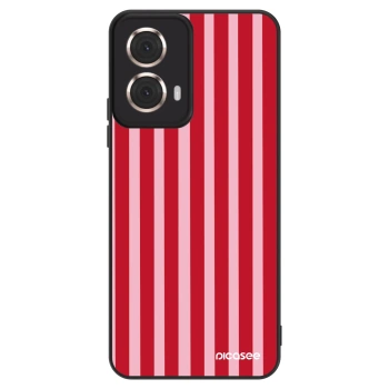 Obal pro Motorola Moto G85 - Lines red