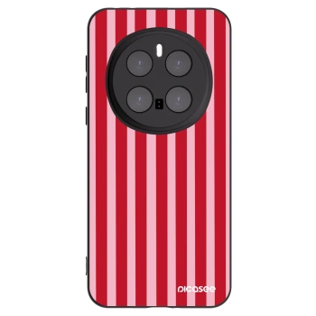 Picasee silikonový černý obal pro Honor Magic7 Pro 5G - Lines red