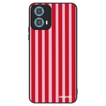 Obal pro Motorola Moto G34 5G - Lines red