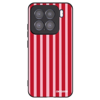 Picasee silikonový černý obal pro Xiaomi 15 - Lines red