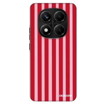 Obal pro Xiaomi Redmi Note 14 Pro+ 5G - Lines red