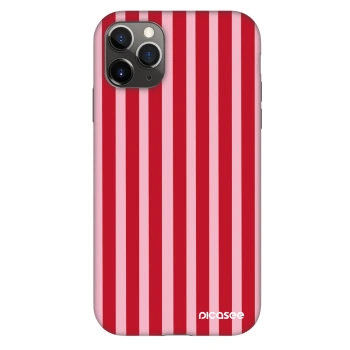Obal pro Apple iPhone 11 Pro - Lines red