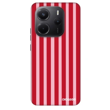 Obal pro Xiaomi Redmi Note 14 5G - Lines red