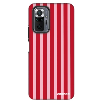 Obal pro Xiaomi Redmi Note 10 Pro - Lines red