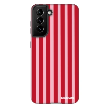 Obal pro Samsung Galaxy S21 5G G991B - Lines red