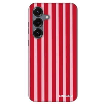 Picasee Fashion Case PowerShare pro Samsung Galaxy S25 5G - Lines red