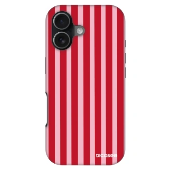 Obal pro Apple iPhone 17 - Lines red