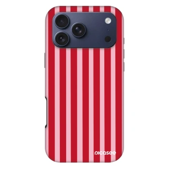 Obal pro Apple iPhone 17 Pro Max - Lines red