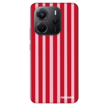 Obal pro Xiaomi Redmi Note 14 4G - Lines red