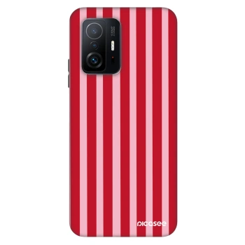 Obal pro Xiaomi 11T - Lines red