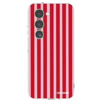 Picasee silikonový průhledný obal pro Xiaomi Redmi 15 5G - Lines red