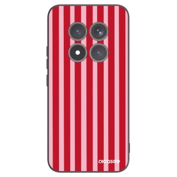 Picasee silikonový černý obal pro Xiaomi Redmi Note 15 Pro+ - Lines red