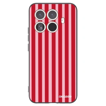 Picasee silikonový černý obal pro Xiaomi 15T Pro - Lines red