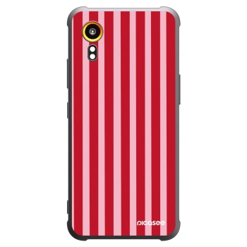 Obal pro Samsung Galaxy Xcover 7 - Lines red