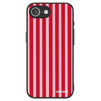 Picasee ULTIMATE CASE MagSafe pro Apple iPhone 17e - Lines red