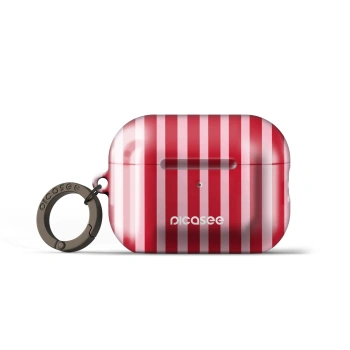 Obal pro Apple AirPods Pro 2 - Lines red