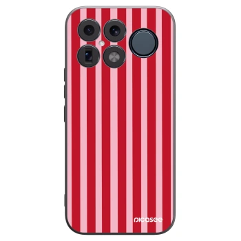 Picasee silikonový černý obal pro Xiaomi Poco F8 Ultra - Lines red