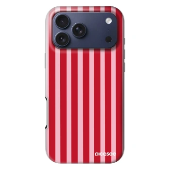 Obal pro Apple iPhone 18 Pro Max - Lines red