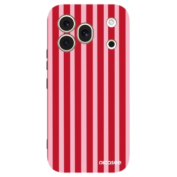 Obal pro Honor 600 Pro - Lines red
