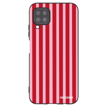 Picasee silikonový černý obal pro Huawei P40 Lite - Lines red