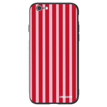 Obal pro Apple iPhone 6/6S - Lines red