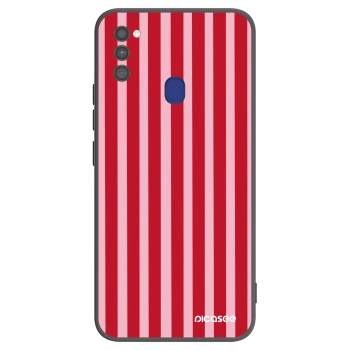 Obal pro Samsung Galaxy M21 M215F - Lines red